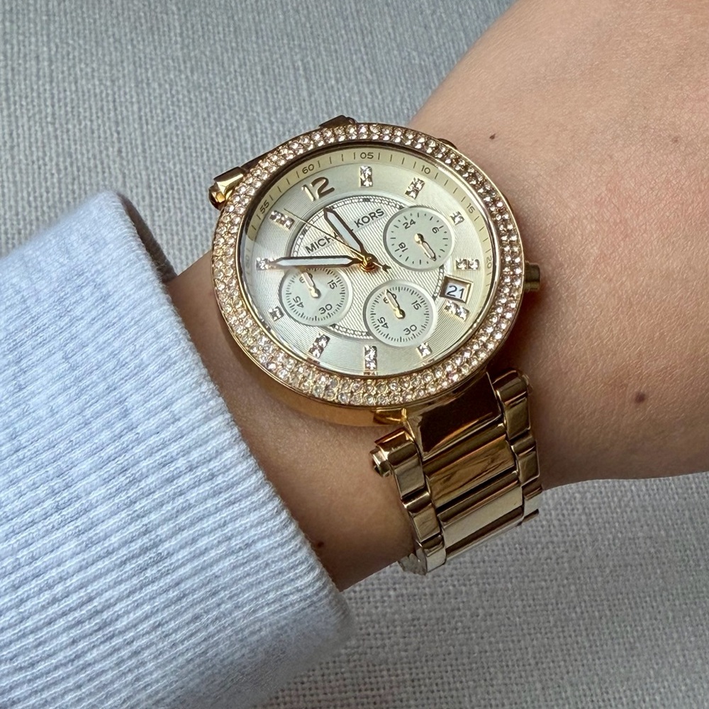 Michael Kors Gold and Silver Women's Watch